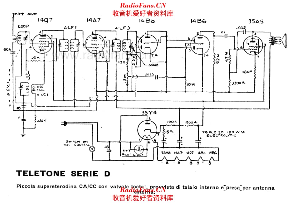 Teletone D series 电路原理图.pdf_第1页