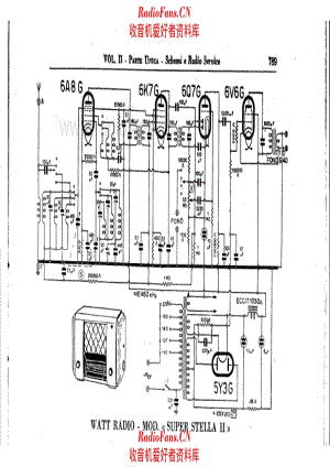 Watt Radio Super-Stella-II 电路原理图.pdf