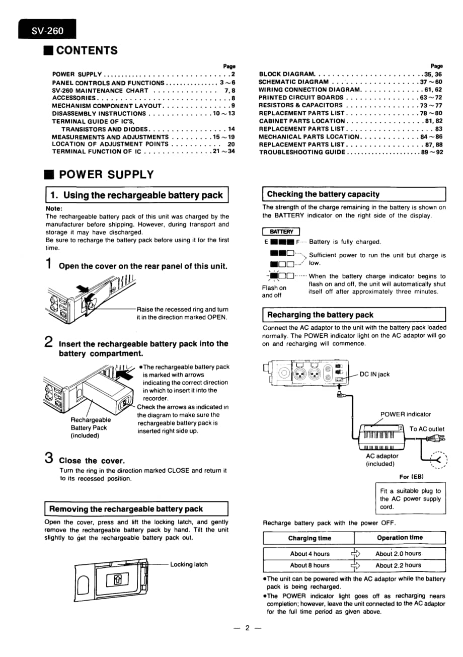 SV260_SM_TECHNICS_EN电路原理图 .pdf_第2页