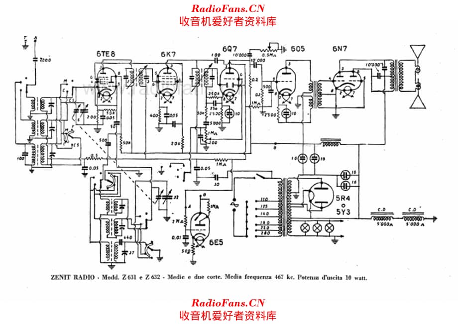 Zenit - Z631 - Z632 电路原理图.pdf_第1页