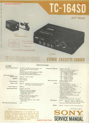 Sony_TC-4550SD(164sd)service_manual电路原理图 .pdf