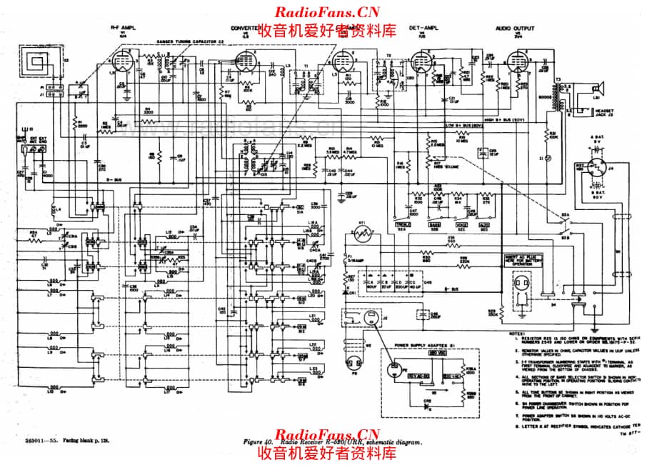 Zenith R520 Transoceanic 电路原理图.pdf_第1页
