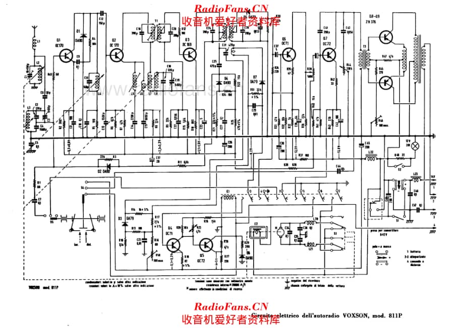 Voxson 811P 电路原理图.pdf_第1页