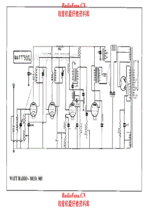 Watt Radio 905 电路原理图.pdf