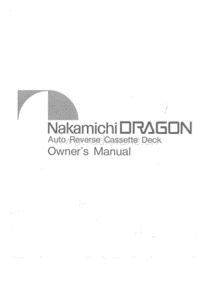 Nakamichi Dragon 电路原理图.pdf