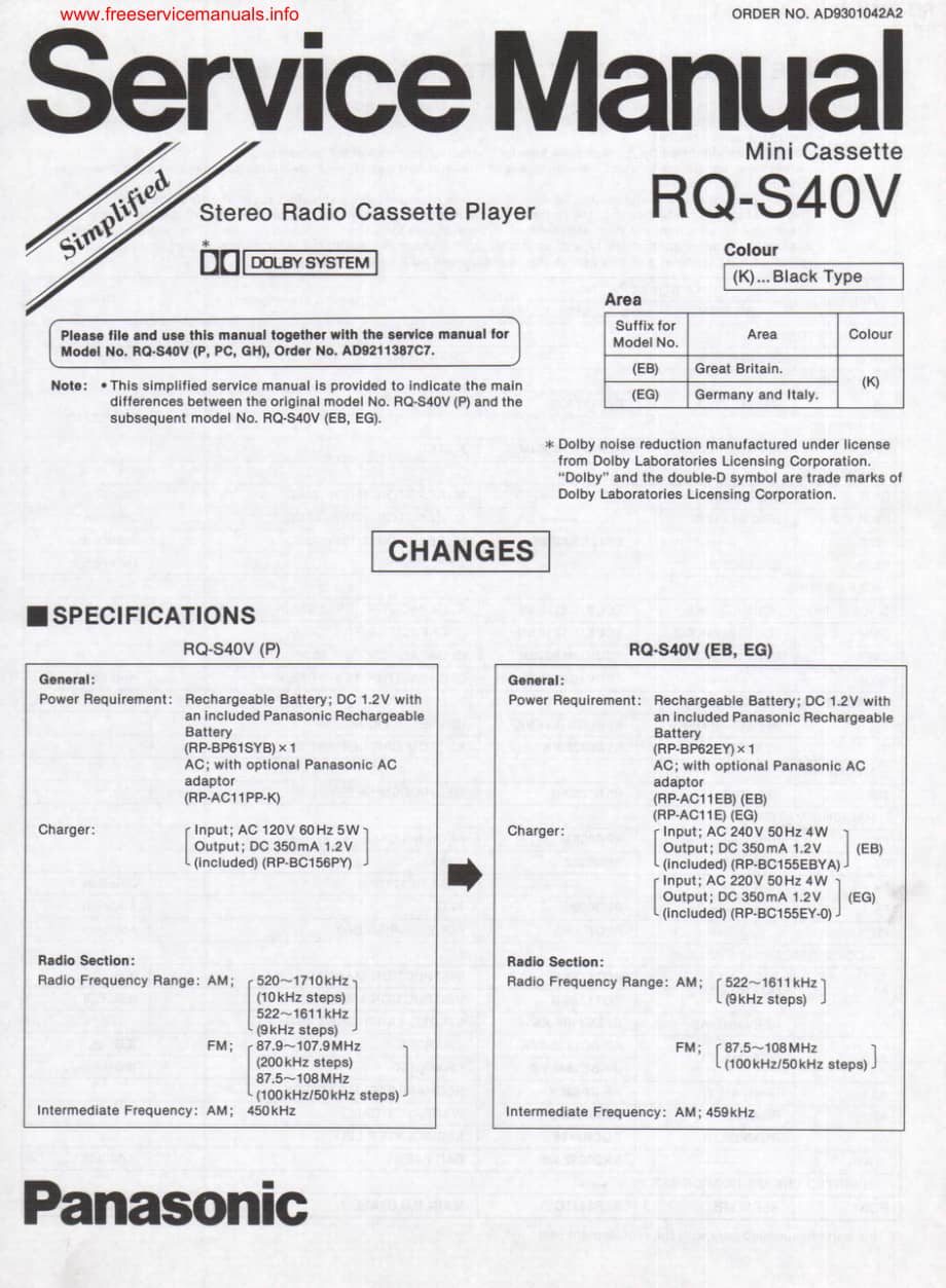 panasonic rq-s40v电路原理图 .pdf_第1页