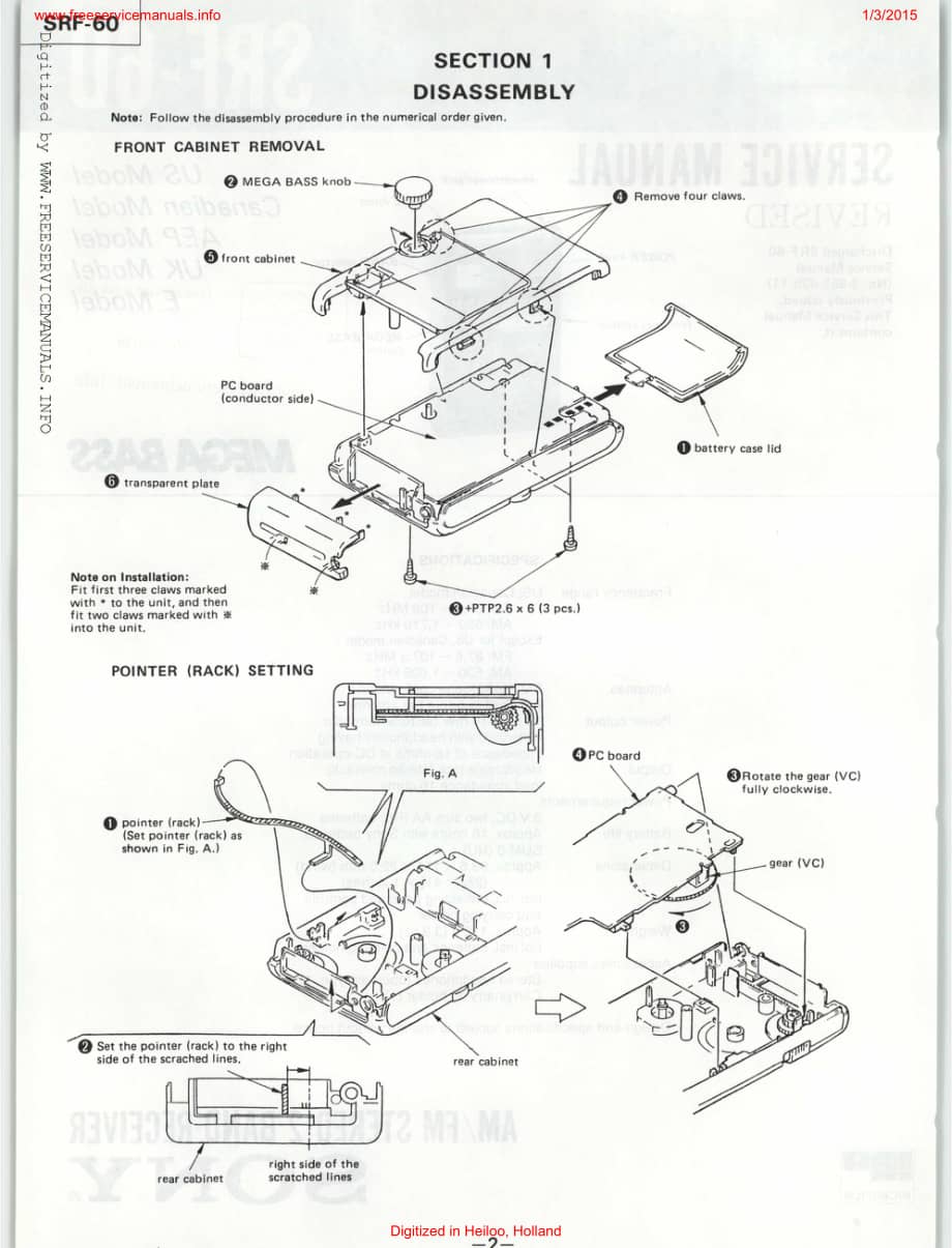 SONY srf-60 电路原理图 .pdf_第2页