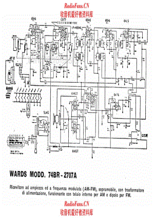 Wards 74BR - 2707A 电路原理图.pdf