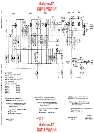 Voxson 901 Junior 电路原理图.pdf