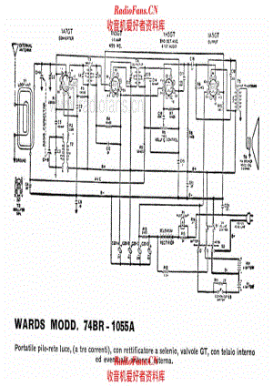 Wards 74BR - 1055A 电路原理图.pdf