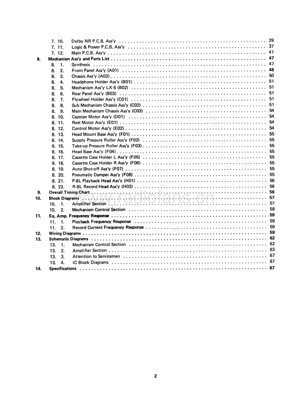 Nakamichi LX5维修手册 电路原理图.pdf_第3页