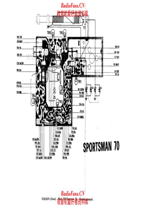 Voxson 762 Sportsman 70 PCB layout 电路原理图.pdf