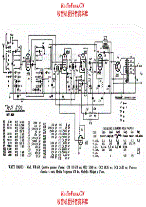 Watt Radio WR650 电路原理图.pdf