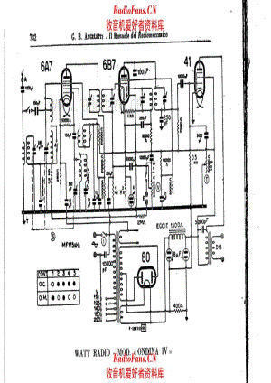 Watt Radio Ondina-IV 电路原理图.pdf