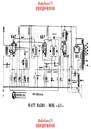 Watt Radio 4-2 电路原理图.pdf