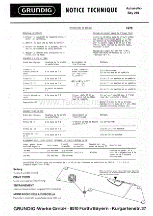 grundig_automatic_boy_210_notice_tech电路原理图 .pdf