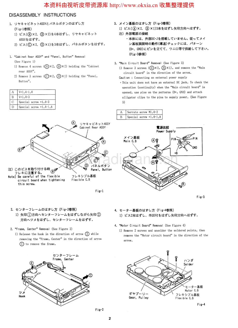 AIWA HS-PL50维修手册电路原理图 .pdf_第2页