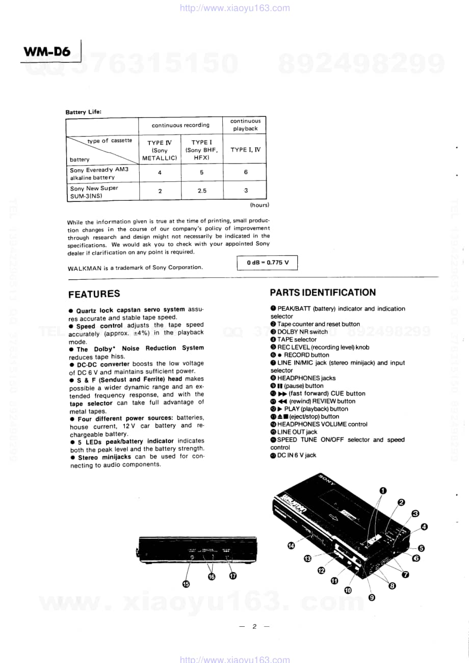 SONYwm-d6电路原理图 .pdf_第2页