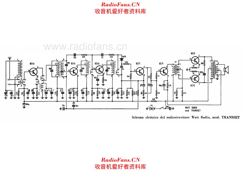 Watt Radio Transset 电路原理图.pdf_第1页