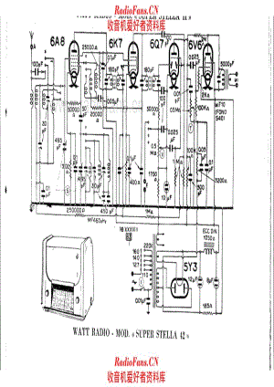 Watt Radio Super-Stella-42 电路原理图.pdf