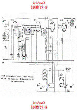 Watt Radio Tesoro II 电路原理图.pdf