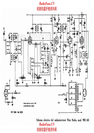 Watt Radio WR635 电路原理图.pdf