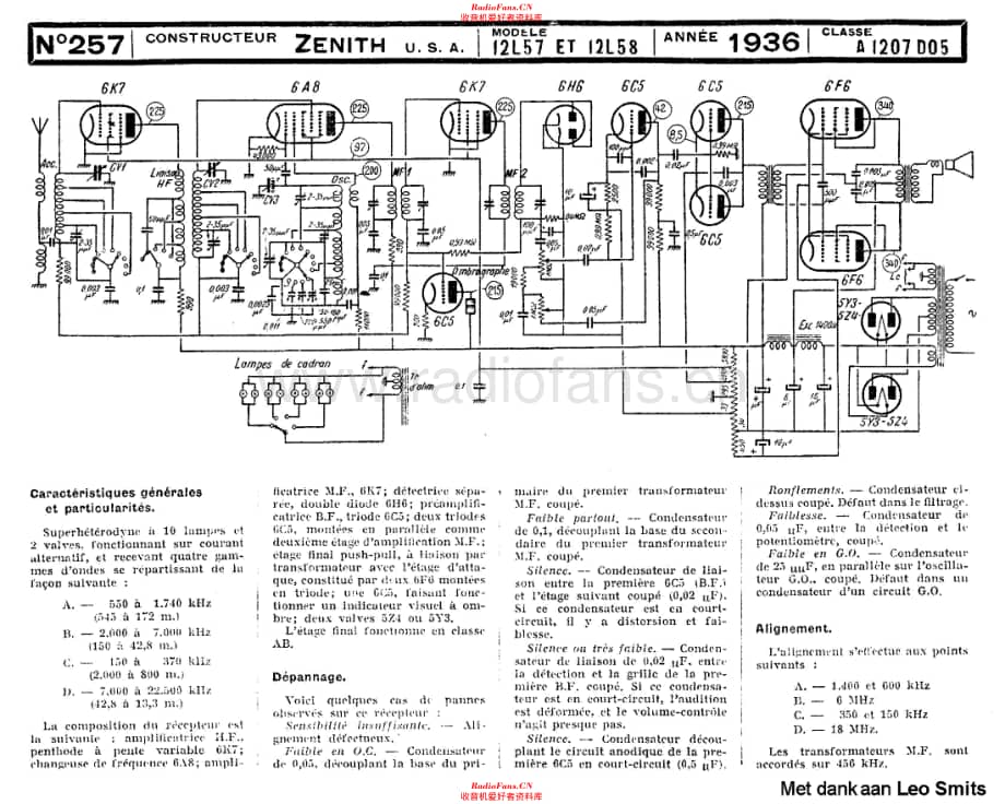Zenith 12L57 电路原理图.pdf_第1页