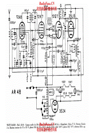 Watt Radio AR48 电路原理图.pdf