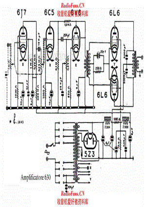 Watt Radio Amplifier 630 电路原理图.pdf
