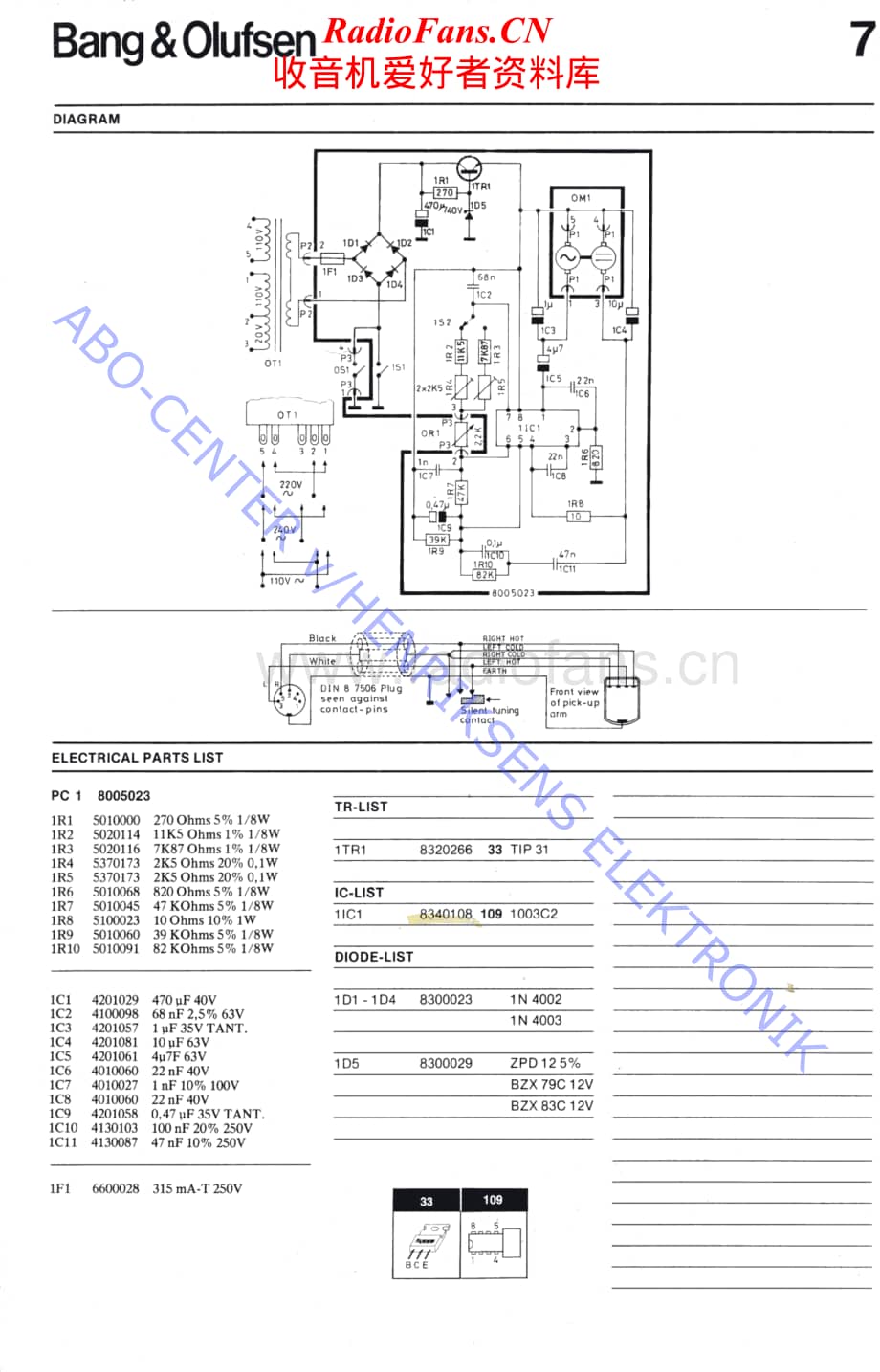 B&O-Beogram1902-type-571x维修电路原理图.pdf_第2页