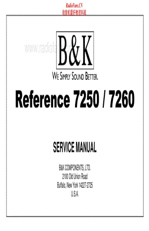 B&K-Reference7250-pwr-sm维修电路原理图.pdf