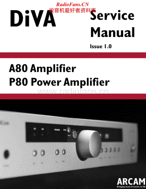 Arcam-DivaA80-int-sm维修电路原理图.pdf