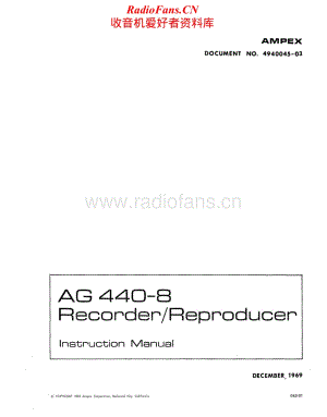 Ampex-AG440-tape-sup维修电路原理图.pdf