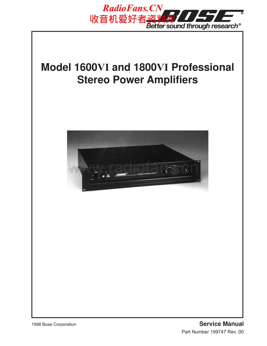 Bose-1800VI-pwr-sm维修电路原理图.pdf_第1页