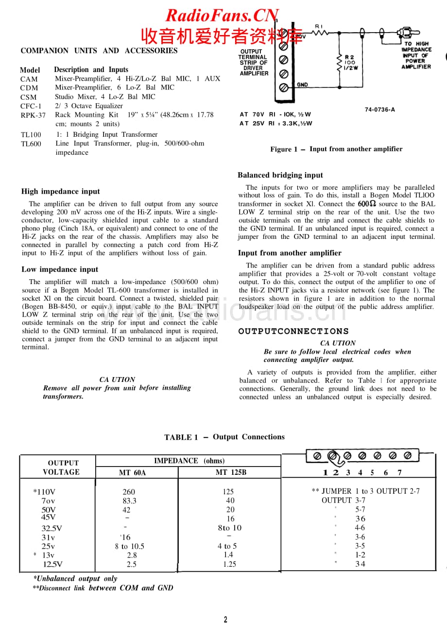 Bogen-MT125B-pa-sm维修电路原理图.pdf_第2页