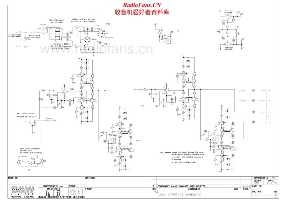 B&W-CASA-Interface-sm维修电路原理图.pdf_第2页