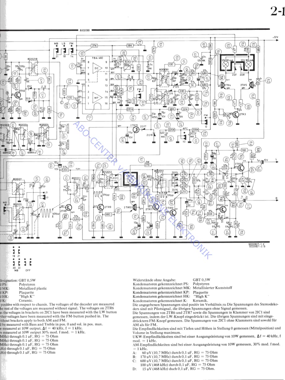 B&O-Beocenter1600-type-2606维修电路原理图.pdf_第3页