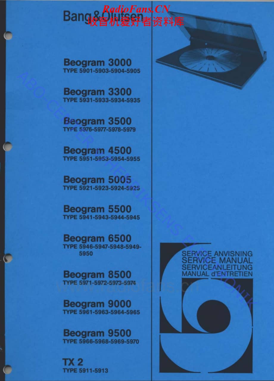 B&O-Beogram4500-type-595x维修电路原理图.pdf_第1页