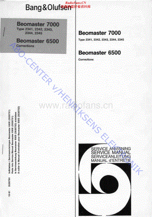 B&O-Beomaster7000-type-234x维修电路原理图.pdf