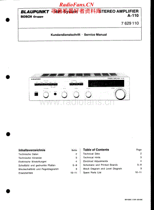 Blaupunkt-A110-int-sm维修电路原理图.pdf