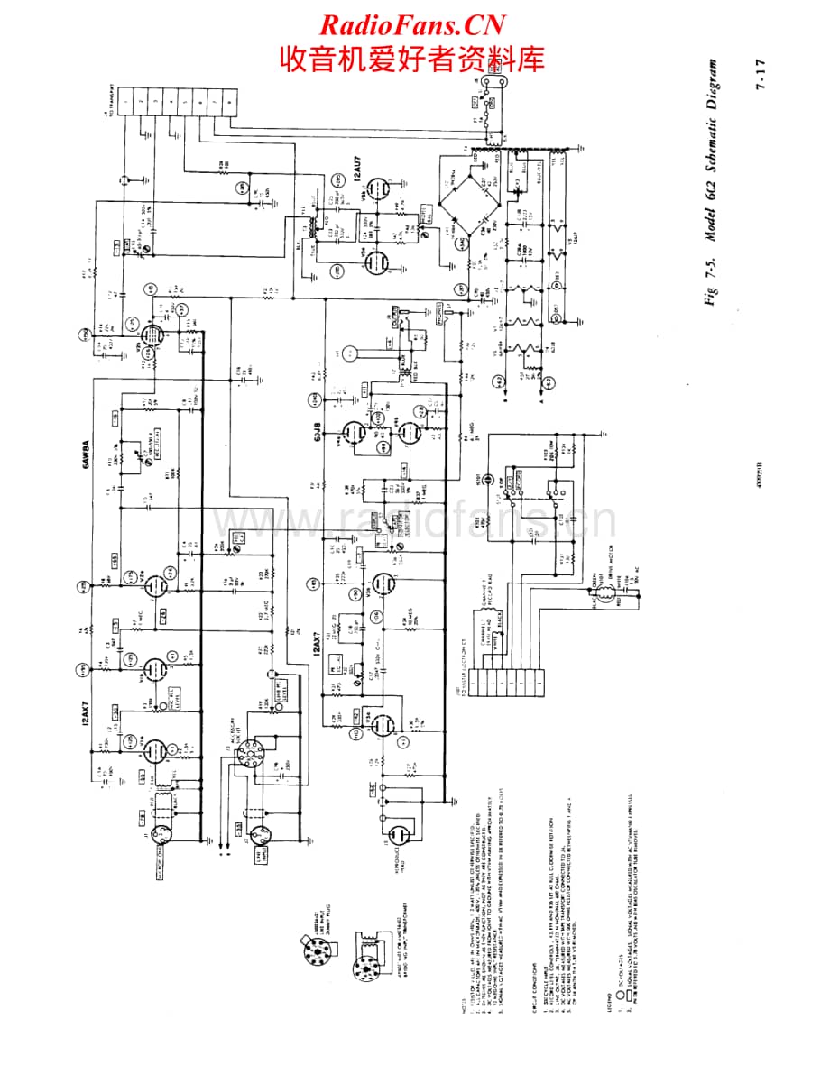 Ampex-602-tape-sch维修电路原理图.pdf_第1页