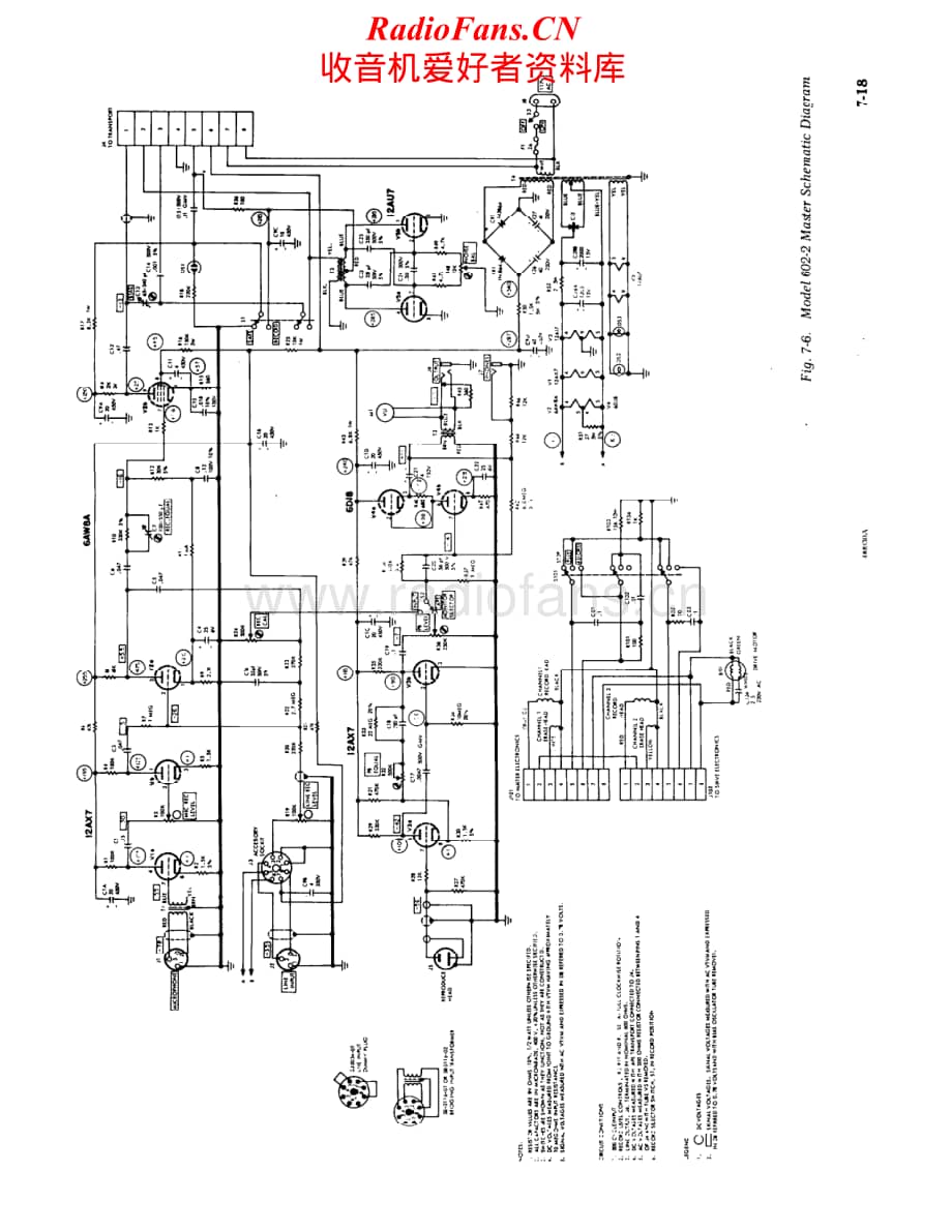 Ampex-602-tape-sch维修电路原理图.pdf_第2页