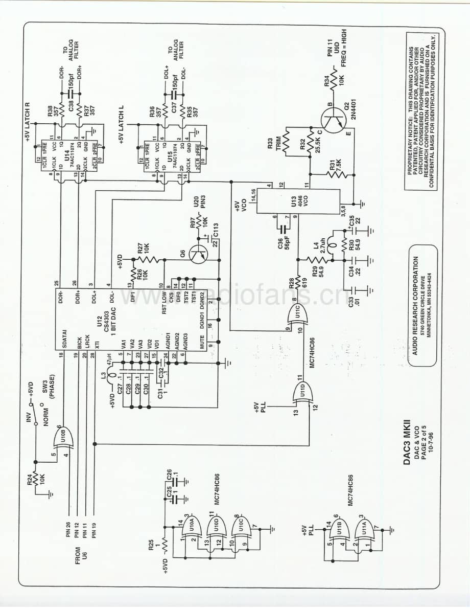 AudioResearch-DAC3ii-dac-sch维修电路原理图.pdf_第3页