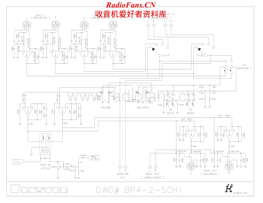 Bryston-BP4-pre-sch维修电路原理图.pdf_第1页