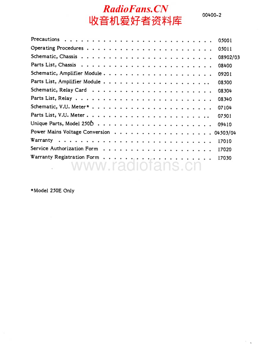 BGW-250E-pwr-sm维修电路原理图.pdf_第2页
