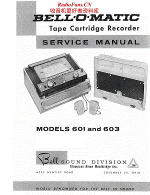 BellSound-603-tape-sm维修电路原理图.pdf