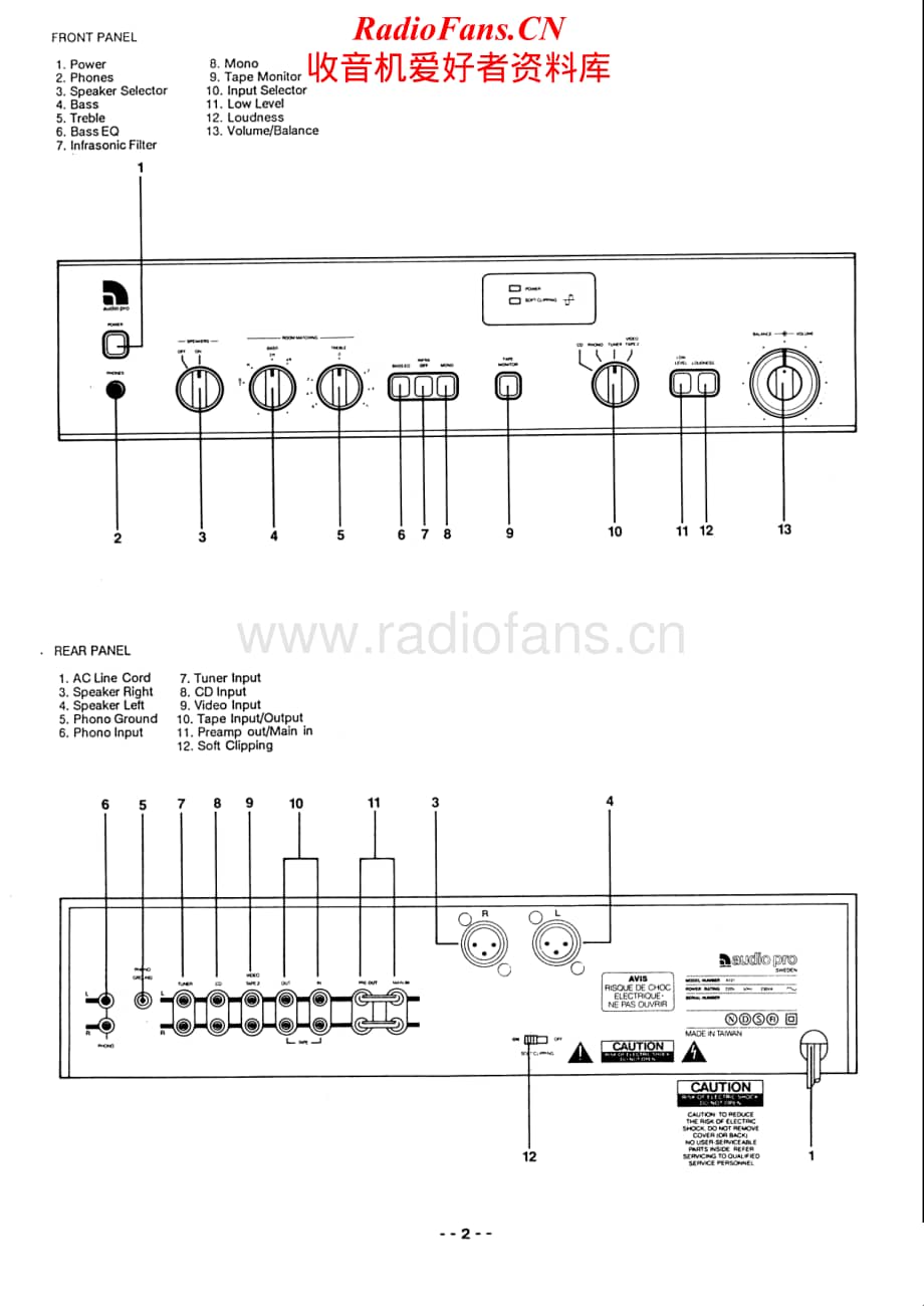AudioPro-A101-int-sm维修电路原理图.pdf_第2页