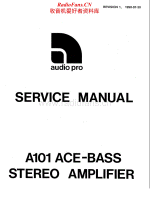 AudioPro-A101-int-sm维修电路原理图.pdf