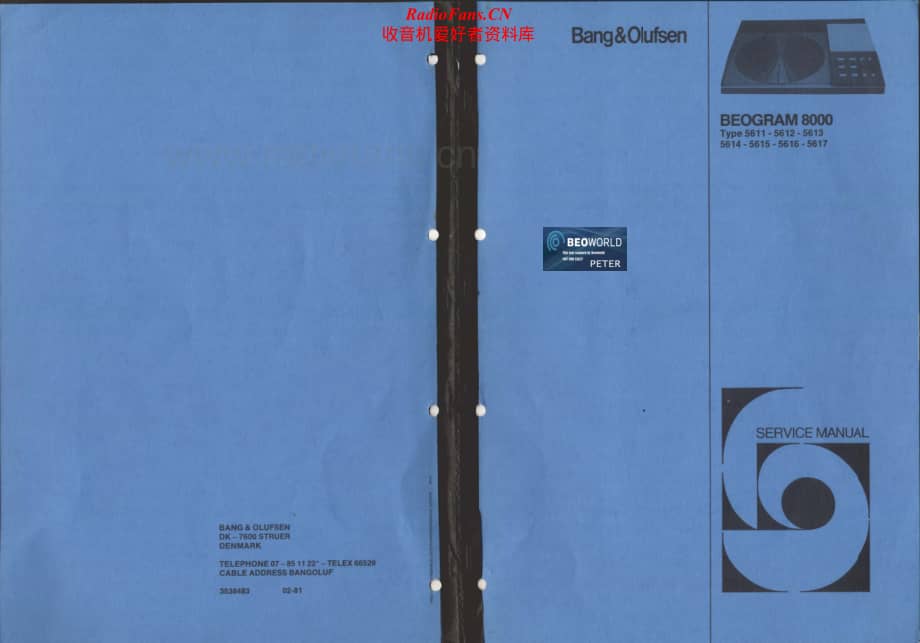 B&O-Beogram8000-type-561x-2维修电路原理图.pdf_第1页