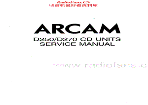 Arcam-Delta250-cd-sm维修电路原理图.pdf